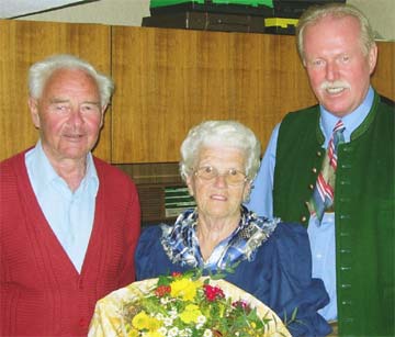 Gratulationsbild von Eleonore und Alfred Binder