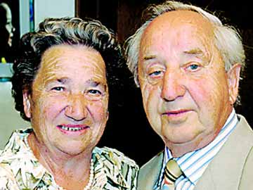 Gratulationsbild von Marianne und Alois Dickmann