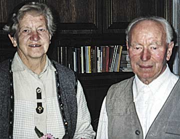 Gratulationsbild von Frieda und Karl Achleitner