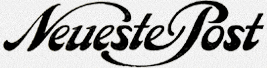 Historisches Logo der Zeitung »Neueste Post«