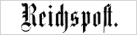 Historisches Logo der Zeitung »Reichspost«